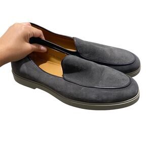 Magnanni 23886 Danil Two-Tone Gray Suede Leather Slip sz 10.5